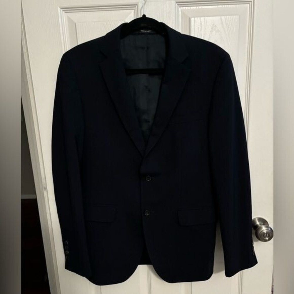 Hugo Boss | The Jam 76/Sharp 1 Wool Sports Coat Blazer Navy Blue Sz 36R